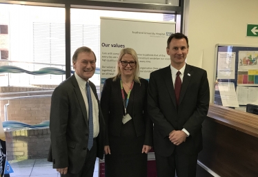 Health Secretary visits Southend Hospital